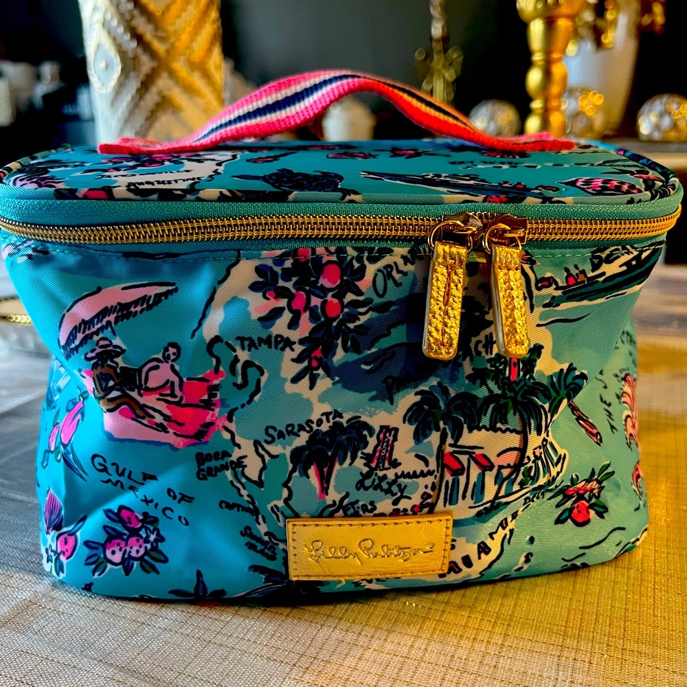 lilly pulitzer makeup bag